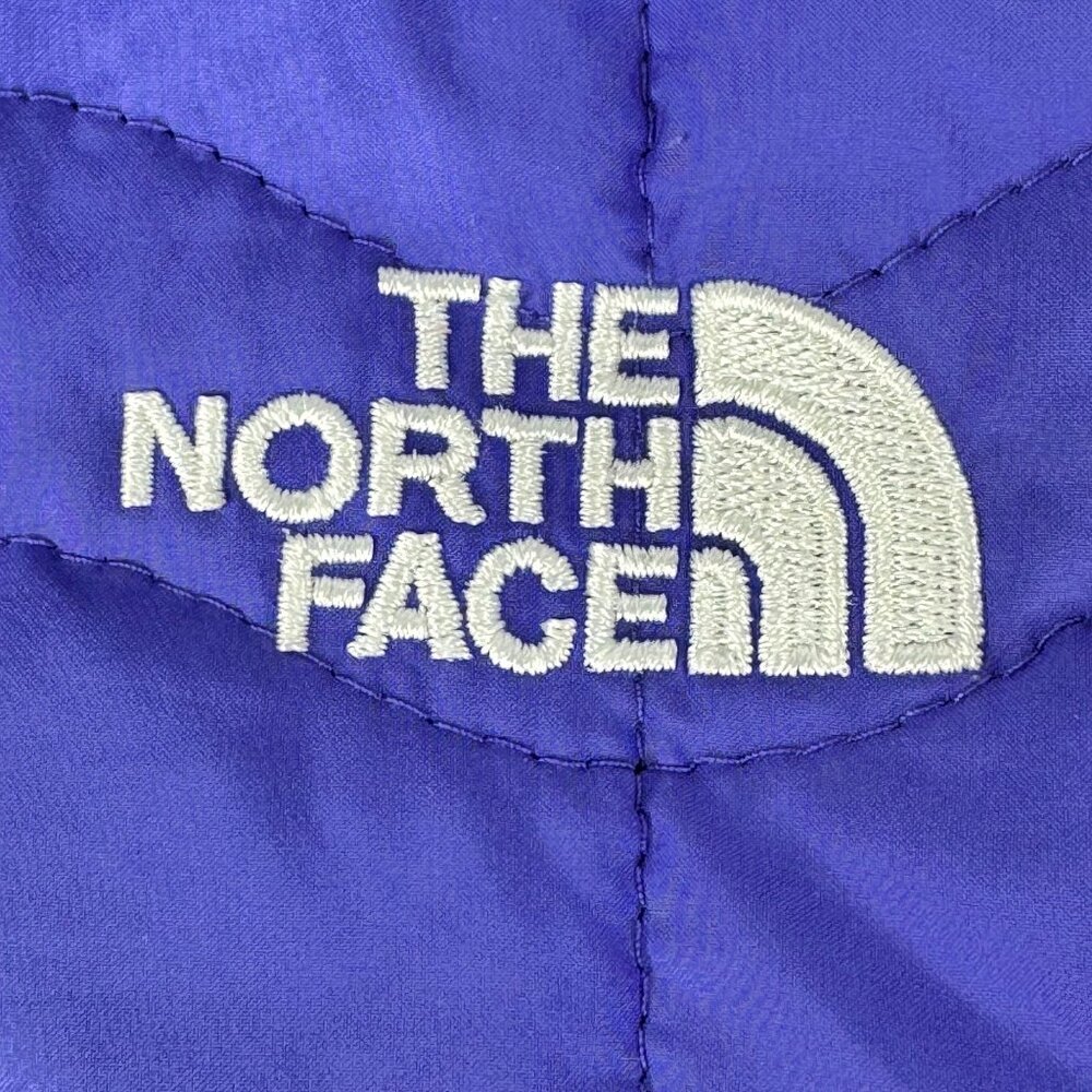 The North Face TNF Womens Quilted Jacket Purple XS Nylon Lightweight Full Zip - Picture 5 of 16